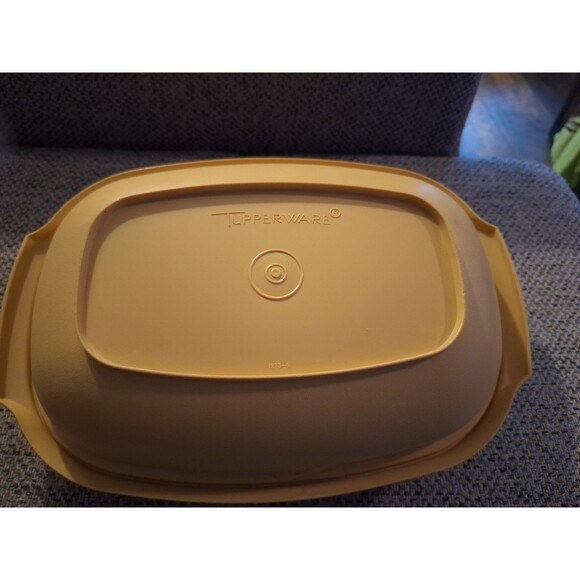 Vintage‎ 1970's Tupperware Harvest Gold Steamer Model #1273 - Picture 3 of 6